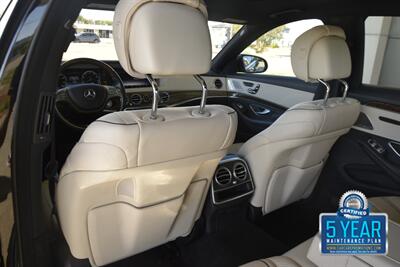 2015 Mercedes-Benz S 550 TOP LOADED NAV BK/CAM PANO ROOF HTD/AC SEATS   - Photo 38 - Stafford, TX 77477