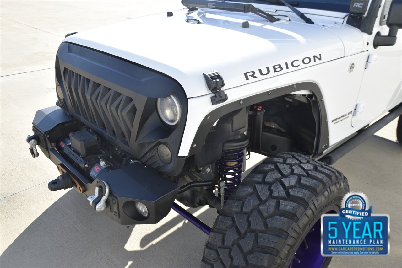 2016 Jeep Wrangler UNLTD RUBICON 4X4 PROFESSIONALY LIFTED HEAD TURNER   - Photo 10 - Stafford, TX 77477