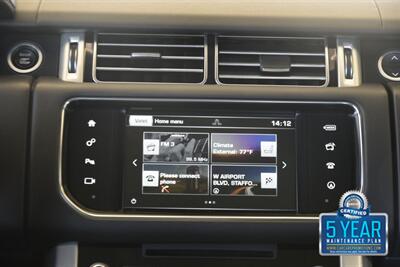 2016 Land Rover Range Rover HSE SUPERCHARGED NAV PANO ROOF 65K MILES CLEAN   - Photo 27 - Stafford, TX 77477