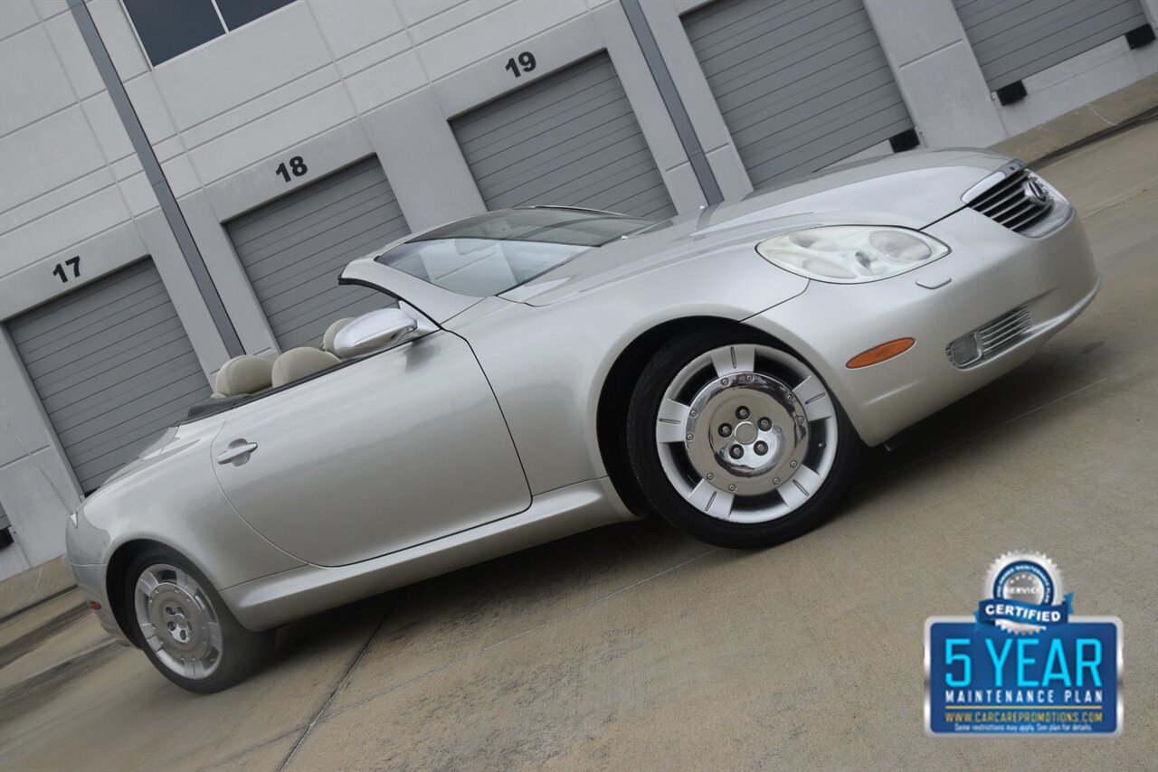 2002 Lexus SC 430 CONVERTIBLE NAV HTD STS LOW MILES CLEAN   - Photo 21 - Stafford, TX 77477