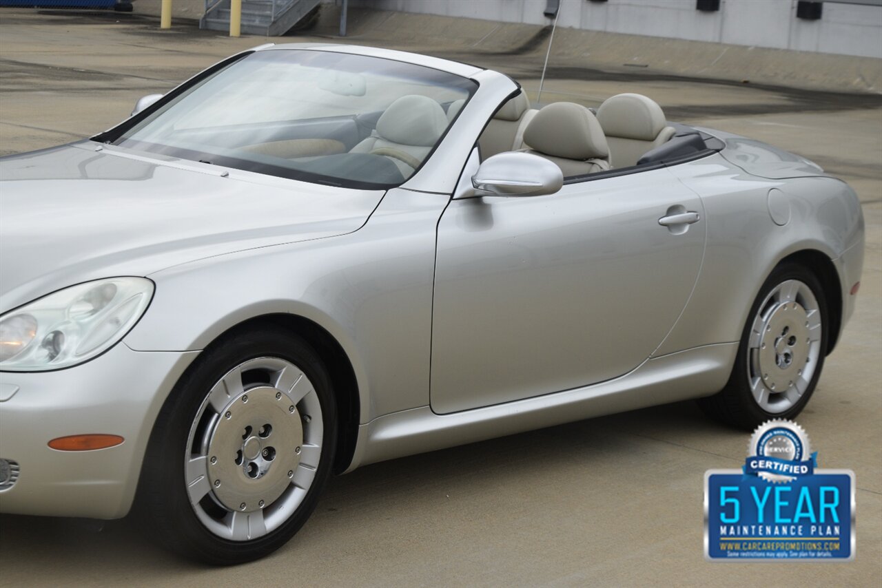 2002 Lexus SC 430 CONVERTIBLE NAV HTD STS LOW MILES CLEAN   - Photo 7 - Stafford, TX 77477