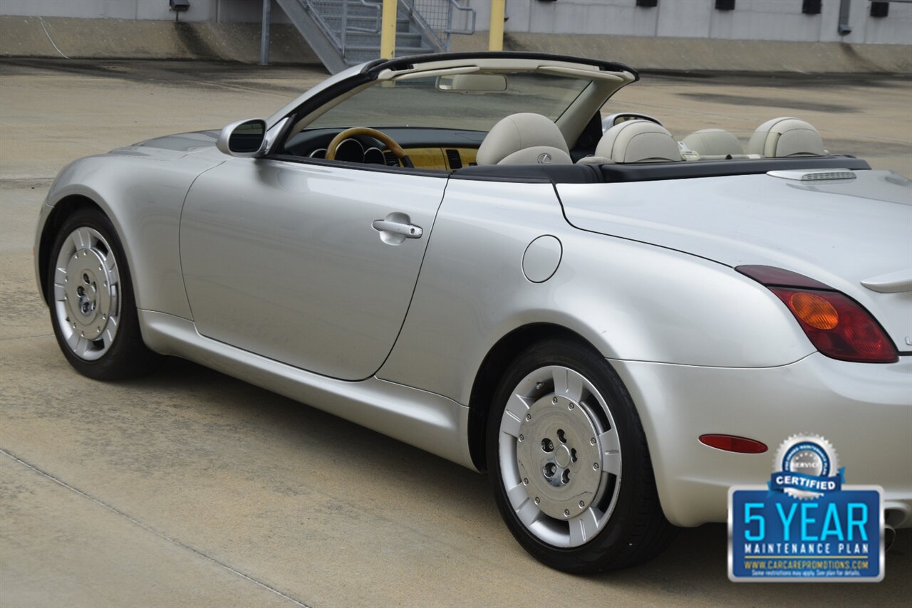 2002 Lexus SC 430 CONVERTIBLE NAV HTD STS LOW MILES CLEAN   - Photo 15 - Stafford, TX 77477