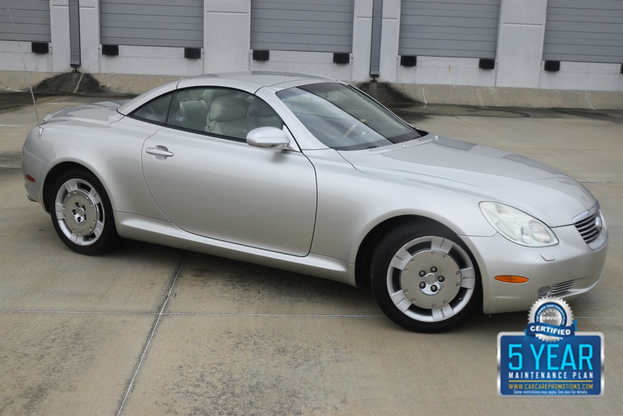 2002 Lexus SC 430 CONVERTIBLE NAV HTD STS LOW MILES CLEAN   - Photo 33 - Stafford, TX 77477