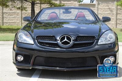 2011 Mercedes-Benz SLK 300 ROADSTER BLK/RED INT 78K LOW MILES NICE   - Photo 4 - Stafford, TX 77477