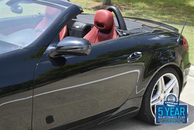 2011 Mercedes-Benz SLK 300 ROADSTER BLK/RED INT 78K LOW MILES NICE   - Photo 10 - Stafford, TX 77477