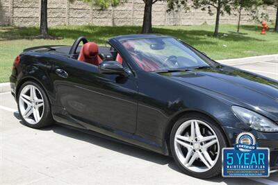 2011 Mercedes-Benz SLK 300 ROADSTER BLK/RED INT 78K LOW MILES NICE   - Photo 7 - Stafford, TX 77477