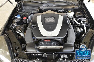 2011 Mercedes-Benz SLK 300 ROADSTER BLK/RED INT 78K LOW MILES NICE   - Photo 30 - Stafford, TX 77477