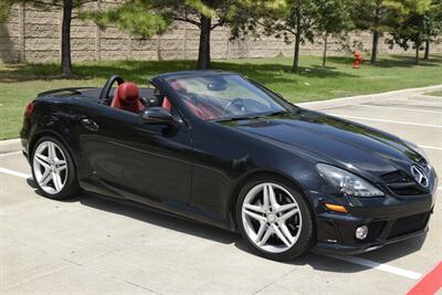 2011 Mercedes-Benz SLK 300 ROADSTER BLK/RED INT 78K LOW MILES NICE   - Photo 5 - Stafford, TX 77477
