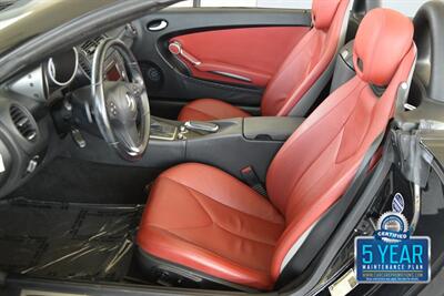 2011 Mercedes-Benz SLK 300 ROADSTER BLK/RED INT 78K LOW MILES NICE   - Photo 25 - Stafford, TX 77477