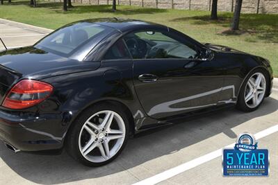 2011 Mercedes-Benz SLK 300 ROADSTER BLK/RED INT 78K LOW MILES NICE   - Photo 16 - Stafford, TX 77477