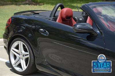 2011 Mercedes-Benz SLK 300 ROADSTER BLK/RED INT 78K LOW MILES NICE   - Photo 9 - Stafford, TX 77477
