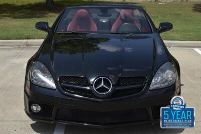 2011 Mercedes-Benz SLK 300 ROADSTER BLK/RED INT 78K LOW MILES NICE   - Photo 3 - Stafford, TX 77477