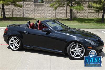 2011 Mercedes-Benz SLK 300 ROADSTER BLK/RED INT 78K LOW MILES NICE   - Photo 21 - Stafford, TX 77477