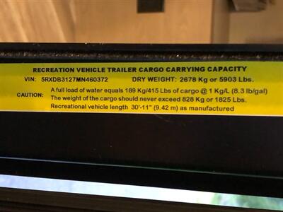 2021 RV KEYSTONE SHADOW CRUISE TRAVEL TRAILER 31' 259BHS   - Photo 24 - Woodinville, WA 98077