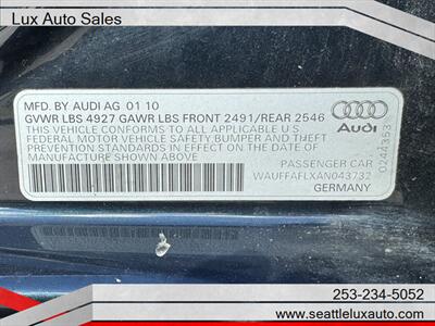 2010 Audi A4 2.0T quattro Premium - Photo 27 - Woodinville, WA 98077