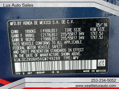 2016 Honda HR-V EX - Photo 31 - Woodinville, WA 98077