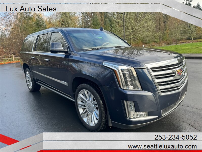2018 Cadillac Escalade Platinum  Platinum - Photo 1 - Woodinville, WA 98077