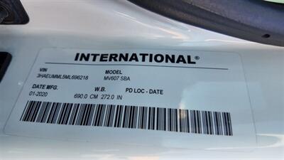 2021 International MV607 106  26 ft BOX TRUCK - Photo 17 - San Jacinto, CA 92583