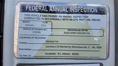 2021 International MV607 106  26 ft BOX TRUCK - Photo 21 - San Jacinto, CA 92583