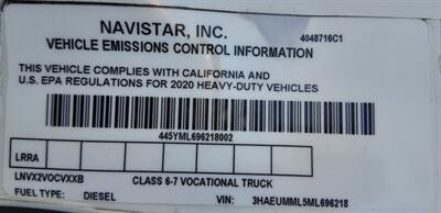 2021 International MV607 106  26 ft BOX TRUCK - Photo 16 - San Jacinto, CA 92583