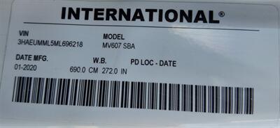 2021 International MV607 106  26 ft BOX TRUCK - Photo 14 - San Jacinto, CA 92583