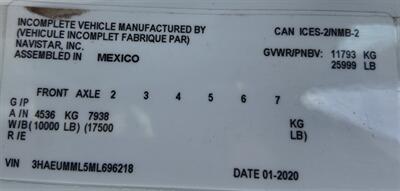 2021 International MV607 106  26 ft BOX TRUCK - Photo 15 - San Jacinto, CA 92583