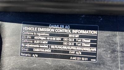 2012 Mercedes-Benz Sprinter 3500 Cab & Chassis 170 " WB Cab & Chassis 2D  14FT BOX TRUCK - Photo 28 - San Jacinto, CA 92583