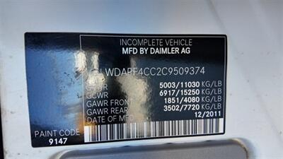 2012 Mercedes-Benz Sprinter 3500 Cab & Chassis 170 " WB Cab & Chassis 2D  14FT BOX TRUCK - Photo 13 - San Jacinto, CA 92583