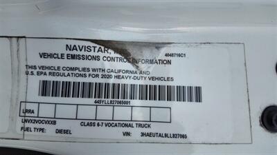 2020 International MV607 106  26 ft BOX TRUCK 260HP 3000 ALLISON - Photo 13 - San Jacinto, CA 92583