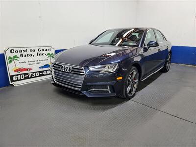 2017 Audi A4 2.0T quattro Premium Plus  S-Line Sedan