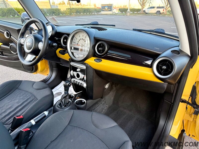 2008 MINI Cooper S 65K Low Miles PanoRoof  34-MPG  