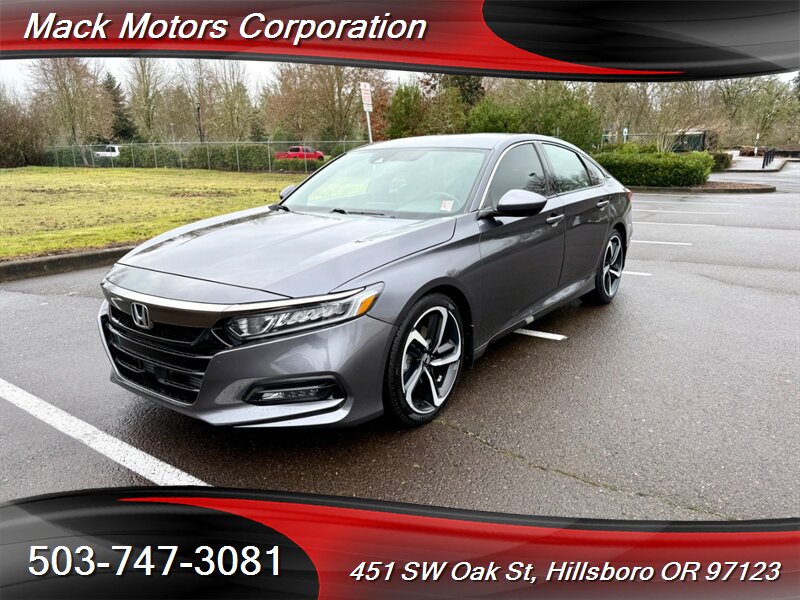 2018 Honda Accord Sport New Tires Back Up Camera 35-MPG - Photo 1 - Hillsboro, OR 97123