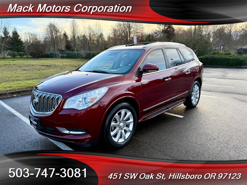 2015 Buick Enclave Premium low Miles 3Rd Row Captian Chairs AWD  