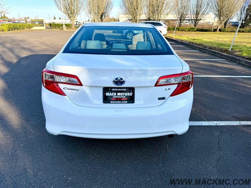 2012 Toyota Camry Hybrid LE 1 Owner 39MPG   - Photo 8 - Hillsboro, OR 97123