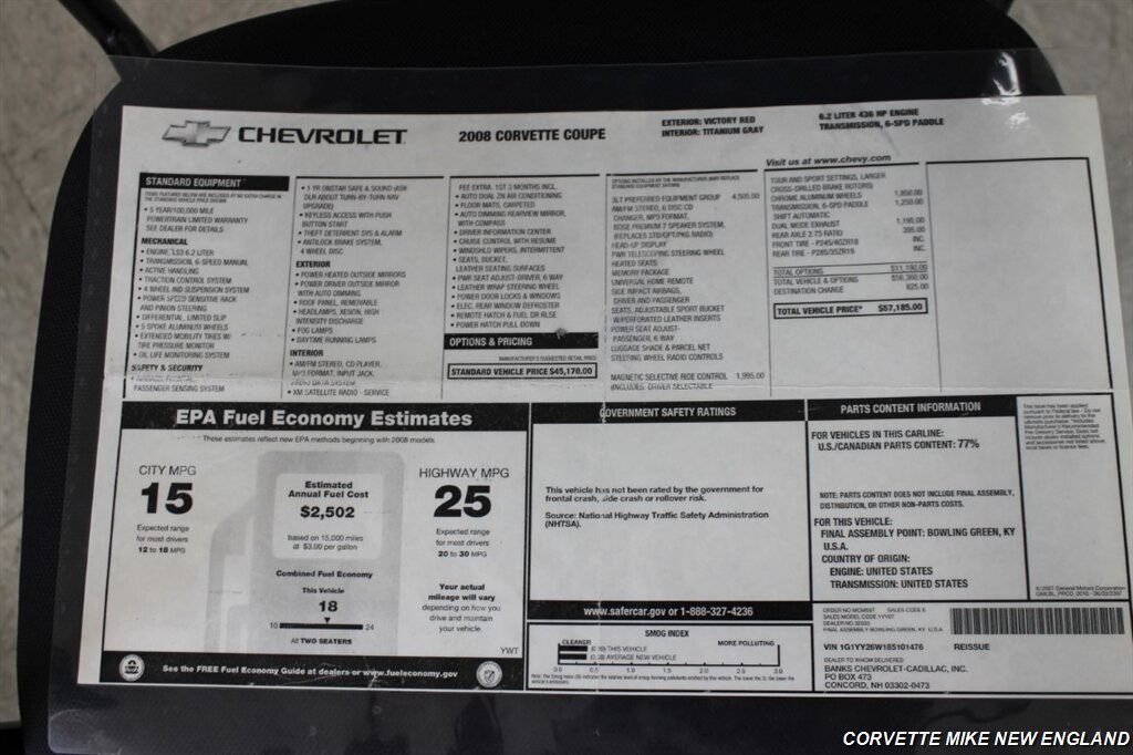 2008 Chevrolet Corvette - Photo 49 - Carver, MA 02330