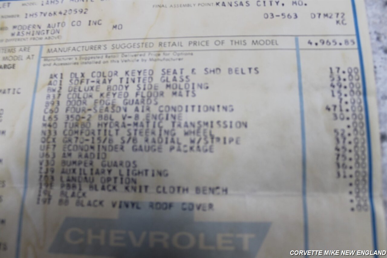 1976 Chevrolet Monte Carlo Landau - Photo 58 - Carver, MA 02330