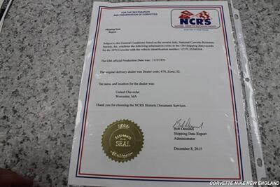 1972 Chevrolet Corvette LT1`  Coupe - Photo 58 - Carver, MA 02330