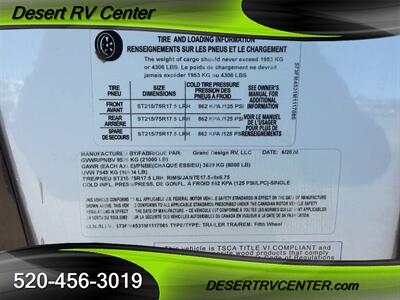 2021 GRAND DESIGN 397TH-R   - Photo 6 - Huachuca City, AZ 85616