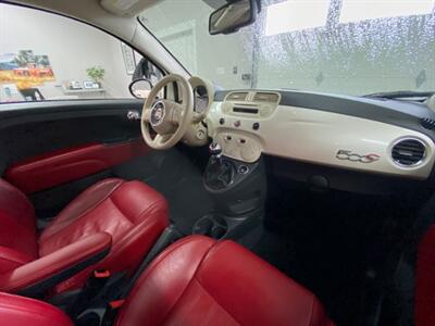 2013 FIAT 500c Lounge Convertible 1 owner Heated Leather Seats   - Photo 10 - Coombs, BC V0R 1M0