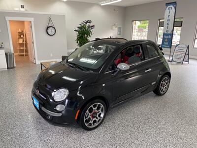 2013 FIAT 500c Lounge Conv.  Leather, Bluetooth, Power Top   - Photo 1 - Coombs, BC V0R 1M0