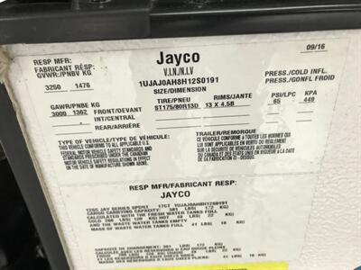 2017 Jayco Jay Sport 12SC Power Lift option Sleeps 7, We Finance Trailers   - Photo 3 - Coombs, BC V0R 1M0