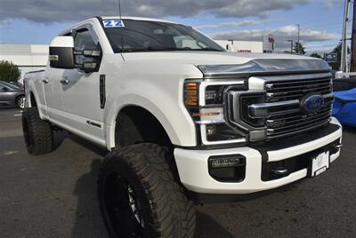 2022 Ford F-350 Limited  LIFTED DIESEL TRUCK 4X4 LOADED - Photo 7 - Gresham, OR 97030