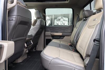 2025 Ford F-450 Super Duty PLATINUM PLUS F-450 LVLED ON 22 " FORGED RIMS AND 37 " TIRES 45 MILES LOADED - Photo 24 - Gresham, OR 97030