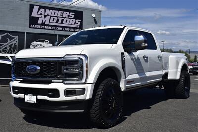 2023 Ford F-450 Super Duty Platinum  HI OUTPUT DIESEL LIFTED LOADED