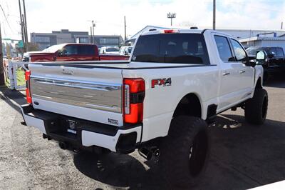 2025 Ford F-350 Platinum plus LIFTED DIESEL TRUCK 4X4 LOADED - Photo 5 - Gresham, OR 97030