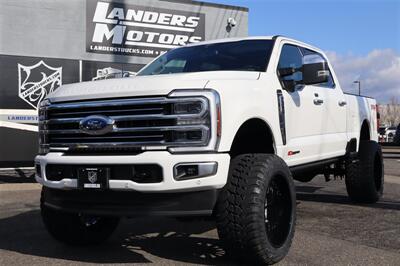 2025 Ford F-350 Platinum plus LIFTED DIESEL TRUCK 4X4 LOADED - Photo 1 - Gresham, OR 97030