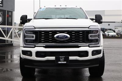 2026 Ford F-450 Super Duty PLATINUM  F-450 HI OUTPUT LVLED ON 22 " RIMS 37 " TIRES LOADED - Photo 8 - Gresham, OR 97030