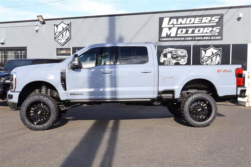 2025 Ford F-350 Platinum  LIFTED DIESEL 6.7 GLACIER GREY TRUCK 4X4 LOADED