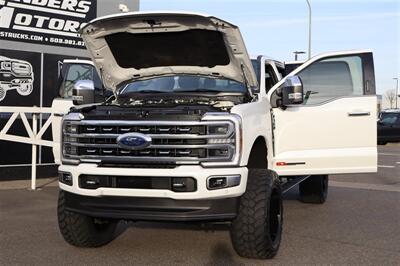 2024 Ford F-350 Platinum  LIFTED DIESEL TRUCK 6 " LIFT 37S 4X4 LOADED - Photo 32 - Gresham, OR 97030