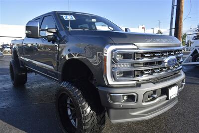 2023 Ford F-250 Platinum  LIFTED DIESEL TRUCK 4X4 LOADED 4K MILES - Photo 7 - Gresham, OR 97030